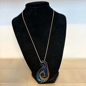 Gorgeous Handcrafted Glass Pendant